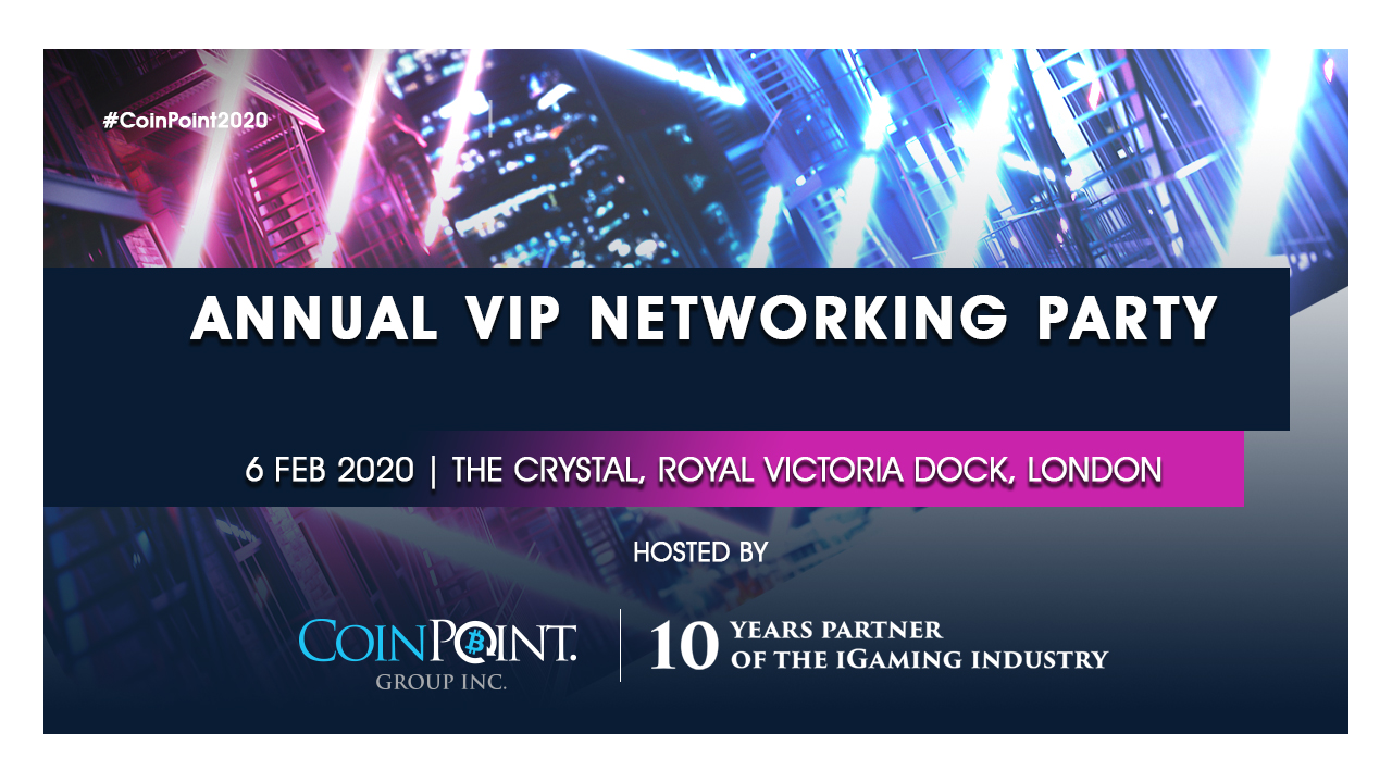 The iGaming industry meets blockchain business on February 6th 2020 during its annual VIP Networking party