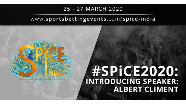 SPiCE 2020: Less than two months to go to SPiCE 2020! | Interview with Albert Climent