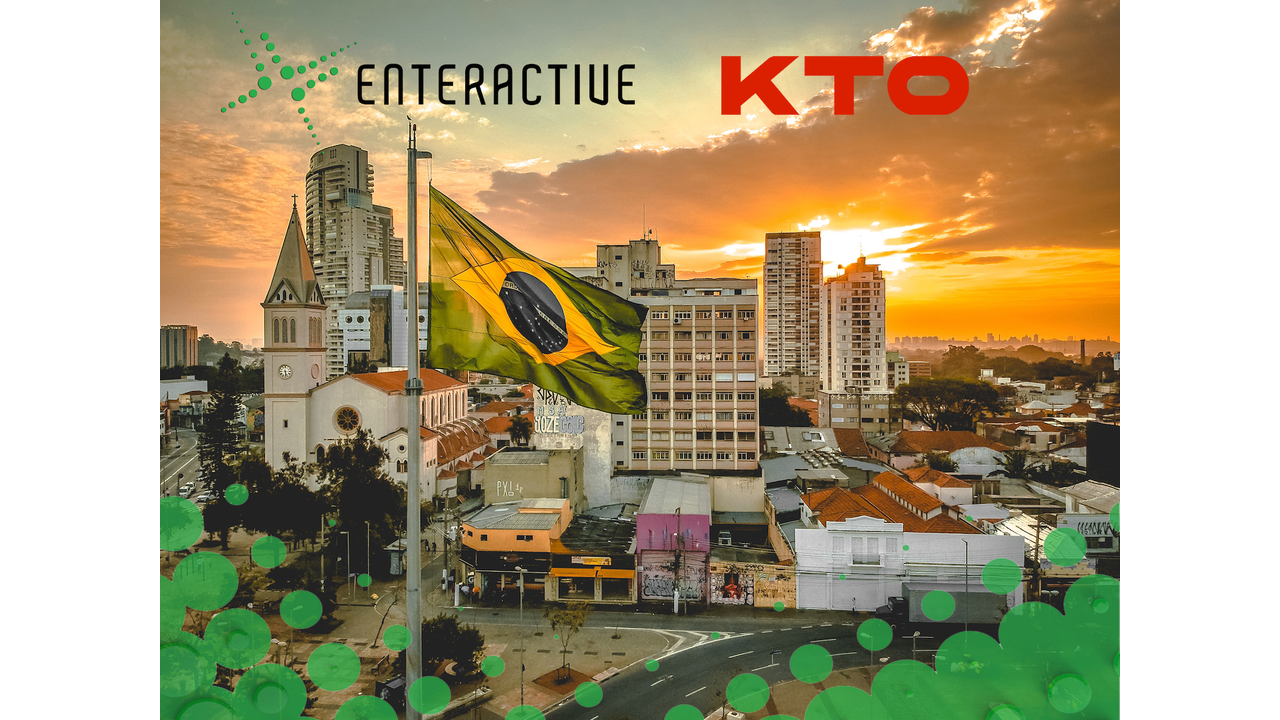 Enteractive enters Brazil through KTO partnership