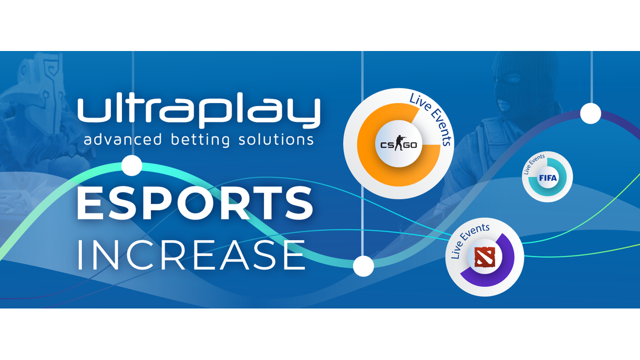 UltraPlay reports a record-breaking increase in eSports betting