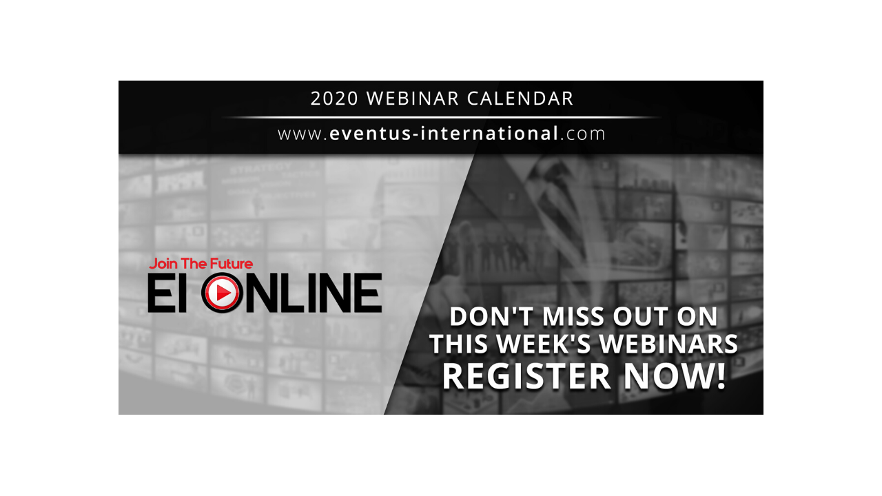 Upcoming EI ONLINE Webinars