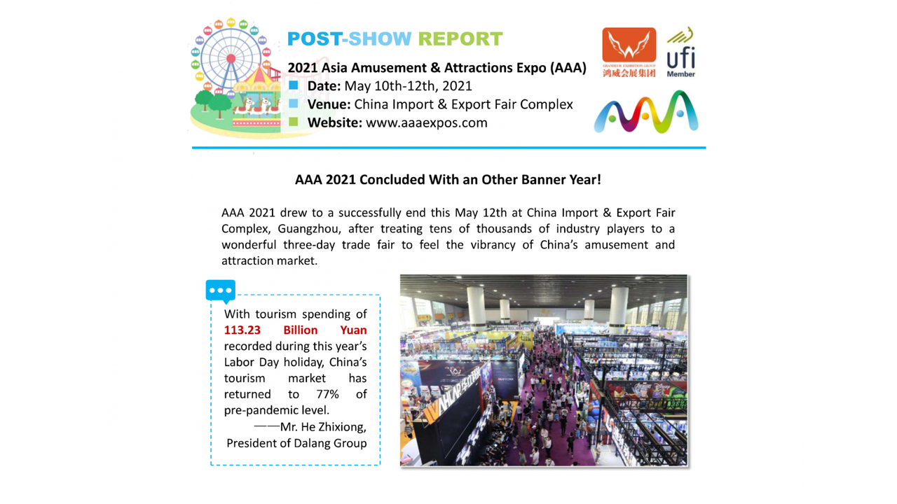 2021 Asia Amusement & Attractions Expo (AAA)