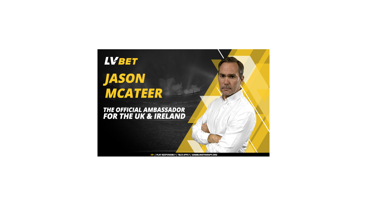 Jason McAteer Signs with LV BET as UK & Ireland Brand Ambassador
