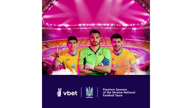 VBET has become the "Premium" sponsor of the Ukrainian National Football Team.