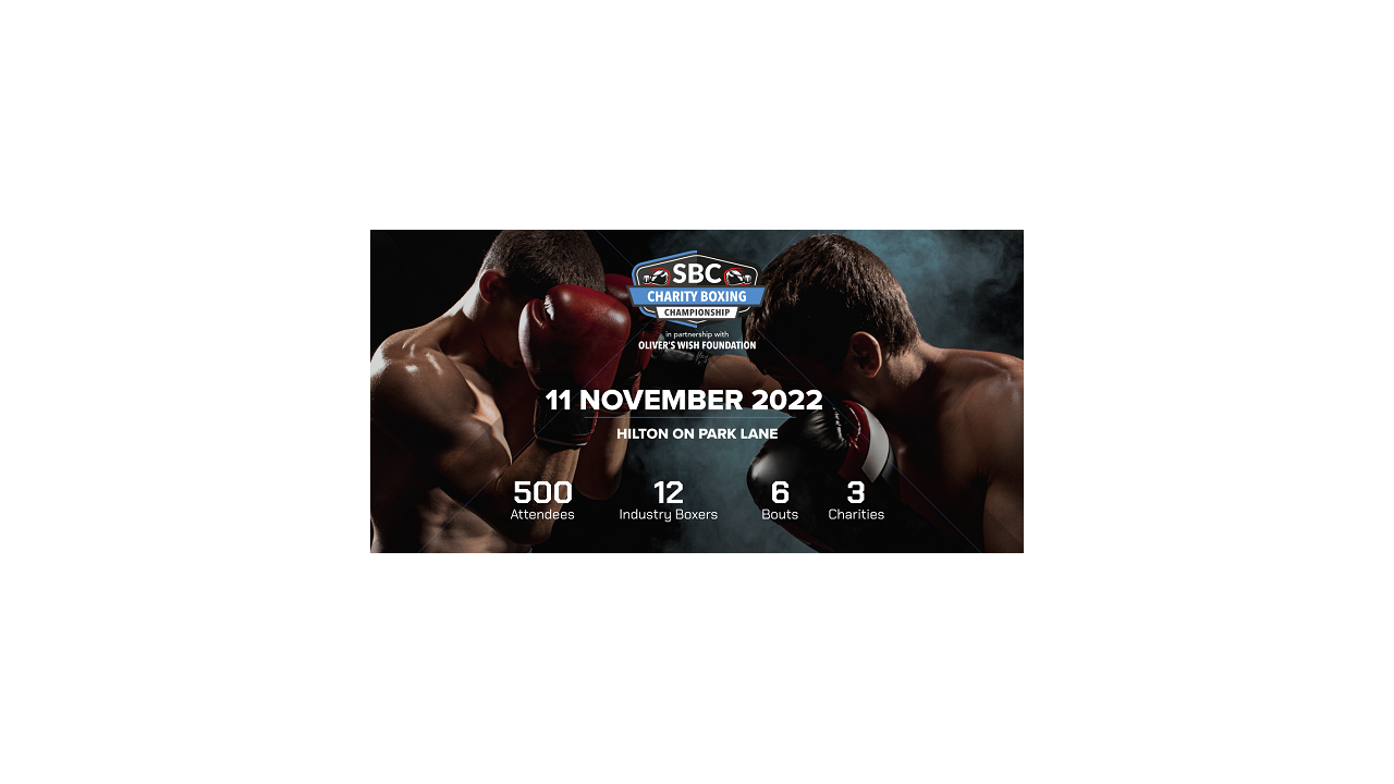 SBC Charity Boxing Championship returns to raise funds for Oliver's Wish Foundation after a COVID-19 delay