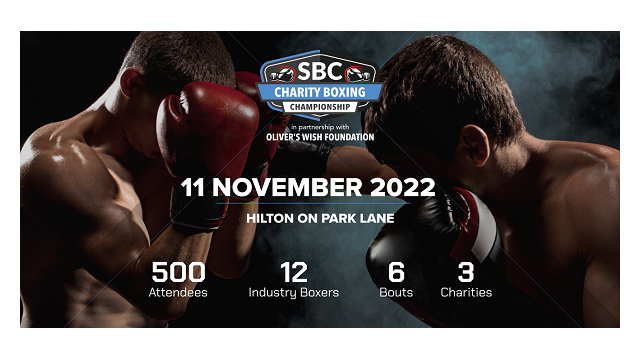SBC Charity Boxing Championship returns to raise funds for Oliver's Wish Foundation after a COVID-19 delay