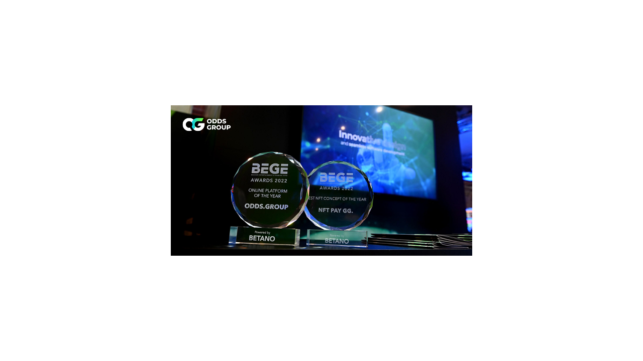 ODDS.GROUP won two awards during BEGE expo 2022