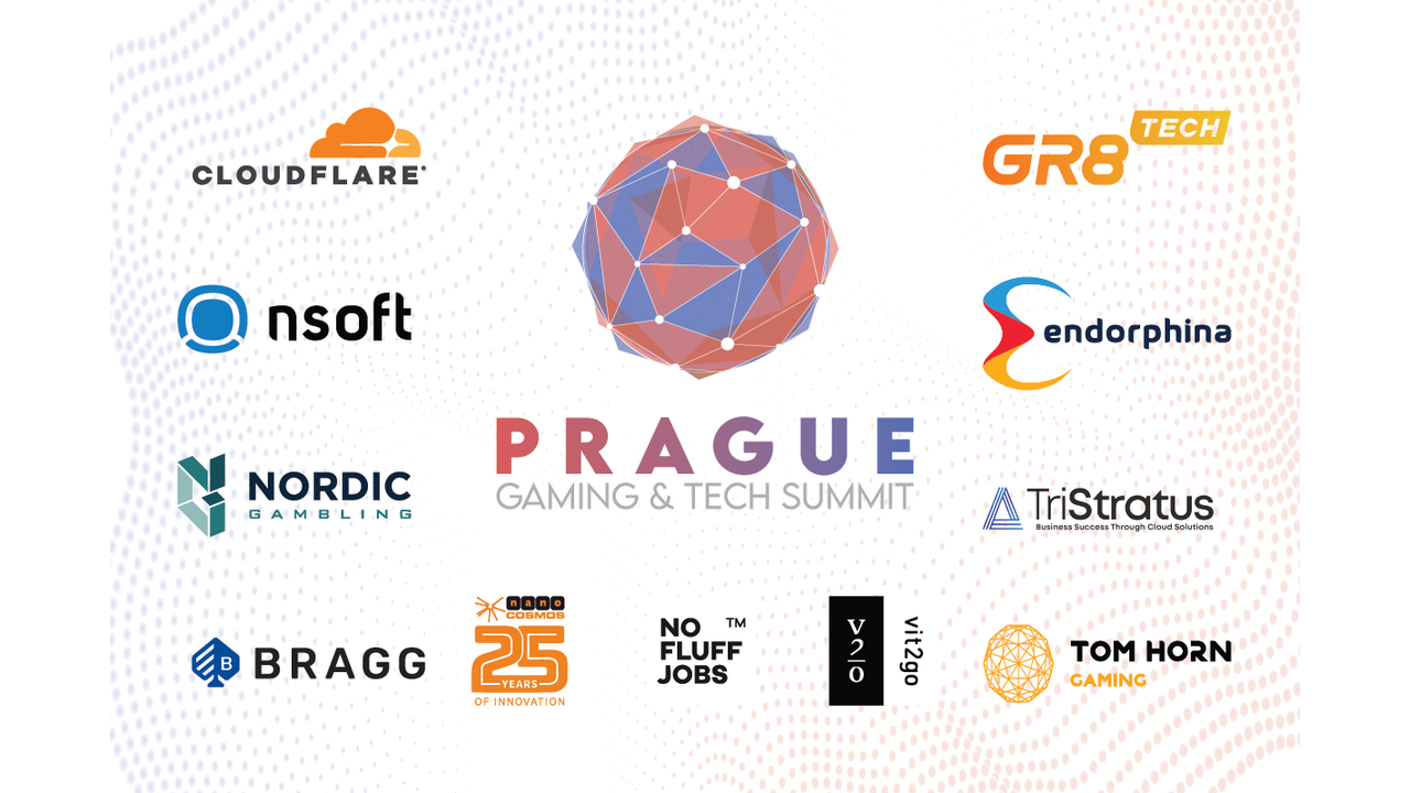 Cloudflare, GR8 TECH, NSoft, Bragg Group, Tom Horn Gaming, Endrophina, nanocosmos, TriStratus and more confirmed as sponsors at Prague Gaming & TECH Summit 2023