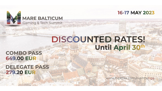 MARE BALTICUM Gaming & Tech Summit 2023: Discounts, Sponsors & Agenda Updates