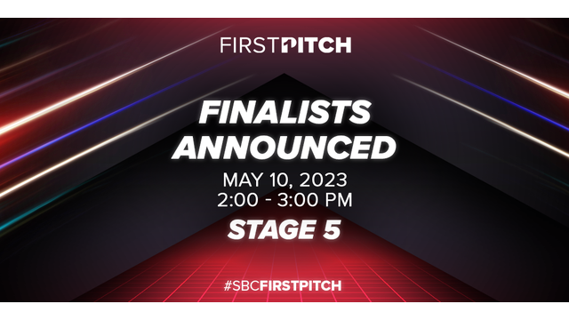 Five Startup Finalists Announced For The Second Edition of SBC First Pitch Barcelona