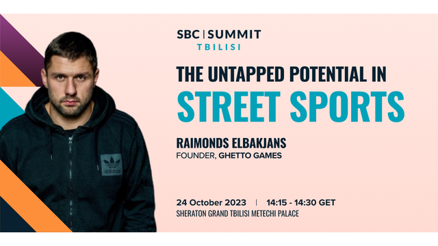 Ex-Basketball Player Raimonds Elbakjans to Spotlight Street Sports at SBC Summit Tbilisi