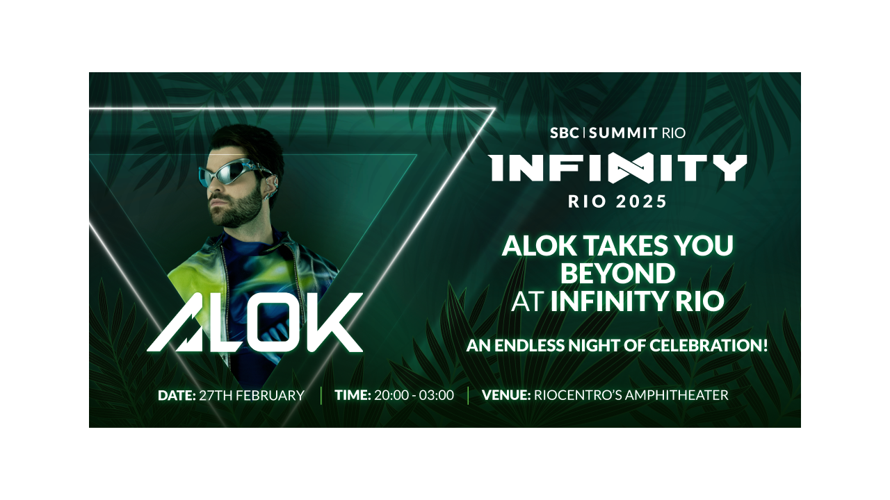 SBC Summit Rio to Close with a Bang as DJ Megastar Alok Headlines INFINITY Rio
