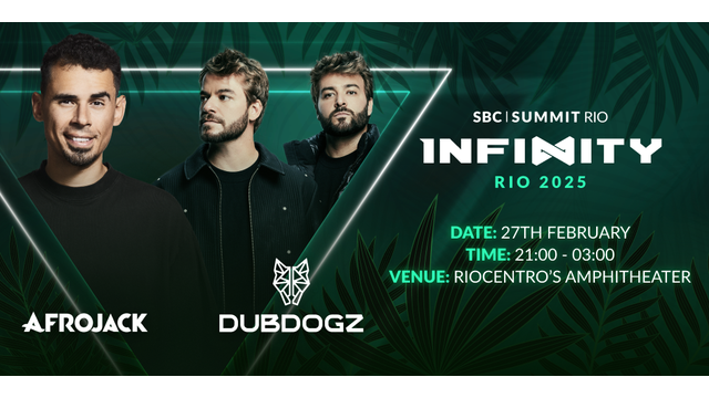 SBC Summit Rio to welcome EDM legend Afrojack as INFINITY headliner, supported by Brazil’s Dubdogz