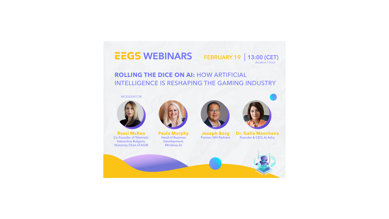 EEGS Kicks Off the Year with Insightful Webinar on AI's Impact on the  Gaming Industry