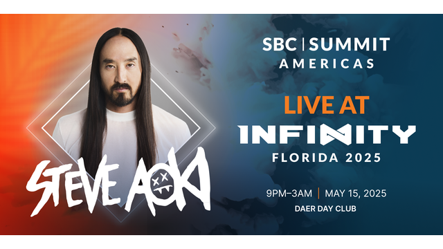 SBC Summit Americas brings EDM superstar Steve Aoki to INFINITY Florida