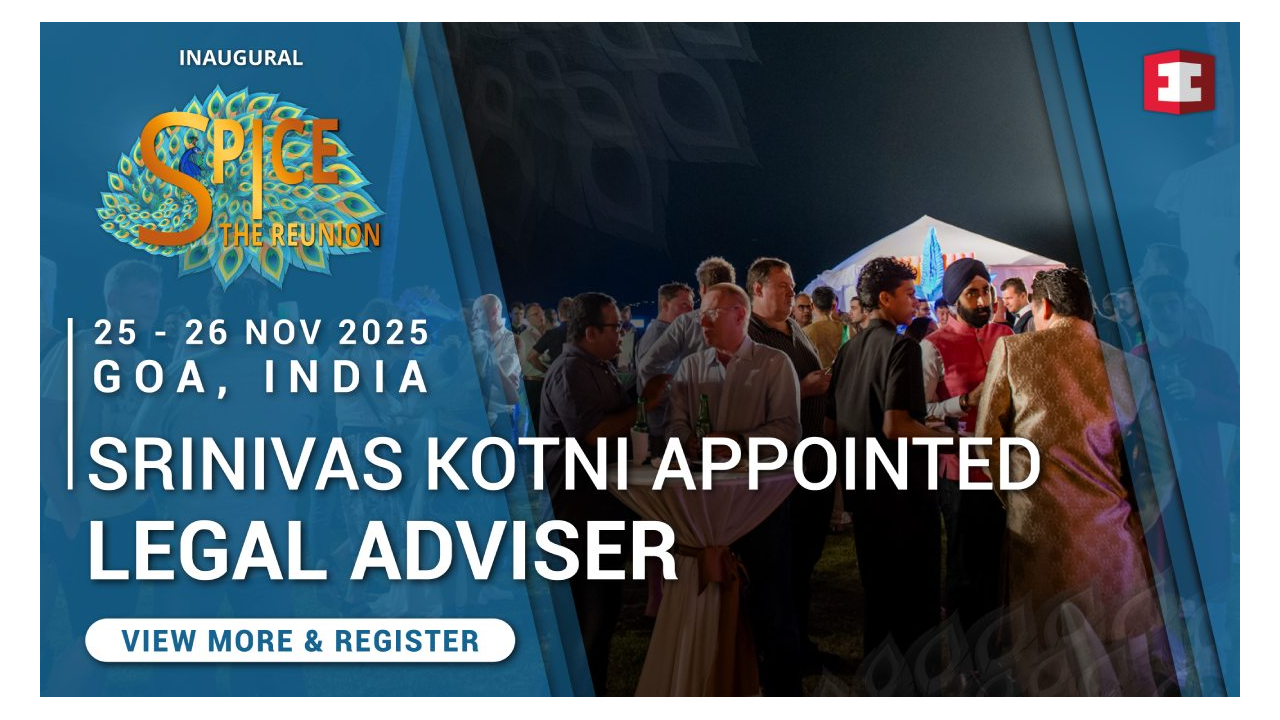 Eventus International Appoints Srinivas Kotni as Legal Adviser for SPiCE: The Reunion