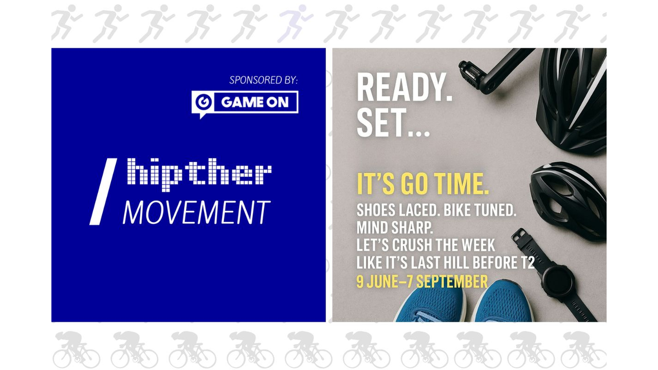 HIPTHER Movement Launched: Fitness Community & Summer Run-Off Challenge Powered by GameOn