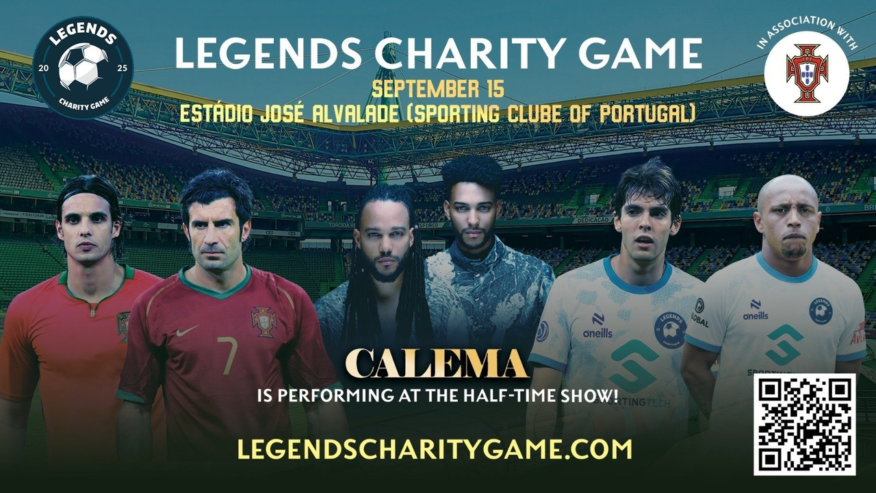 Sporting CP’s Estádio José Alvalade to Host Legends Charity Game