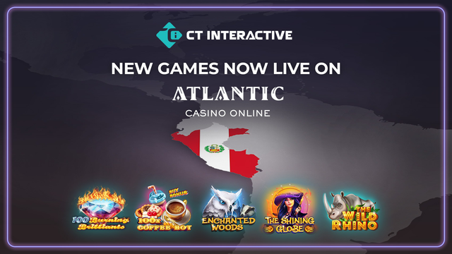 CT Interactive Launches New Games on Casino Atlantic City