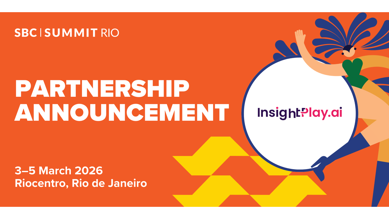 SBC Names InsightPlay.ai Official AI Partner for SBC Summit Rio