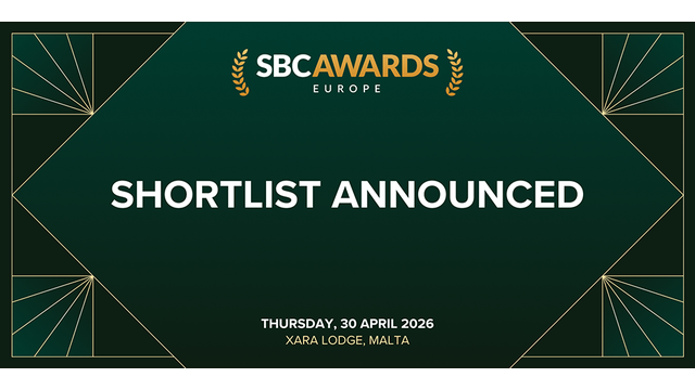 SBC Awards Europe Announces 2026 Shortlist