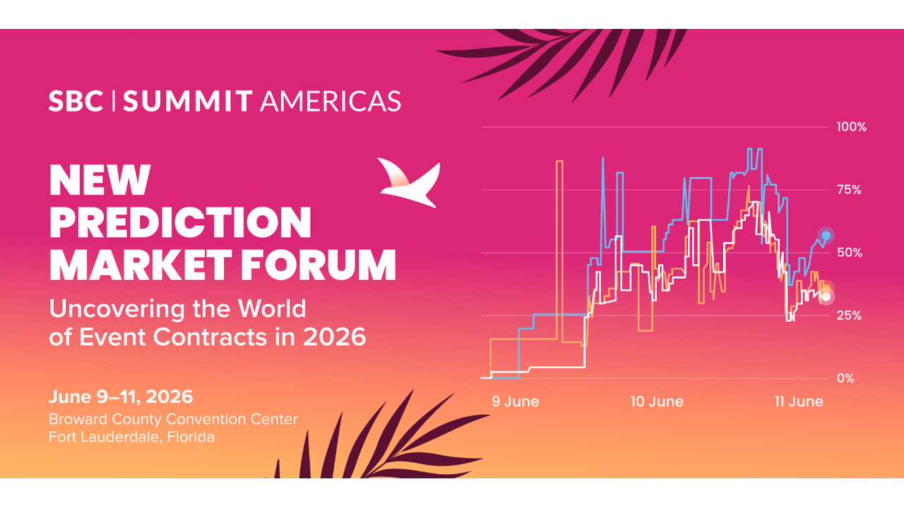 Prediction Markets Boom Drives New Forum at SBC Summit Americas