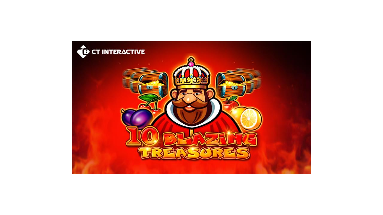 10 Blazing Treasures: A New Classic Slot Adventure from CT Interactive