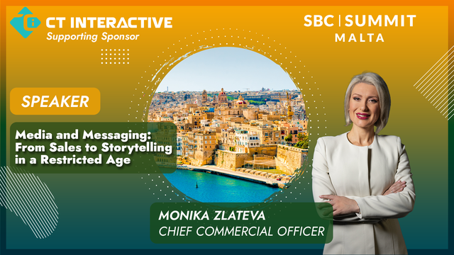 CT Interactive Reinforced Industry Dialogue on Storytelling and Compliance at SBC Summit Malta