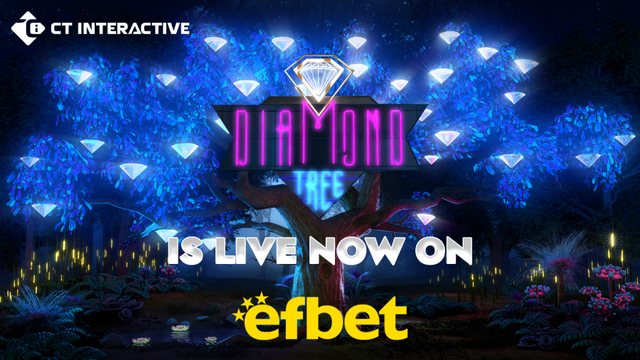 CT Interactive Brings Diamond Tree Jackpot Live to Efbet in Bulgaria, Strengthening Local Market Presence