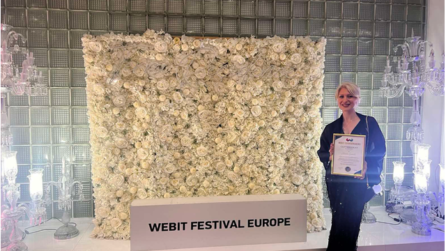 Monika Zlateva of CT Interactive Recognized by WEBIT Changemakers