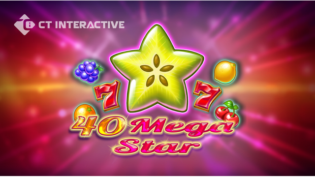 40 Mega Star: A New Slot Release from CT Interactive