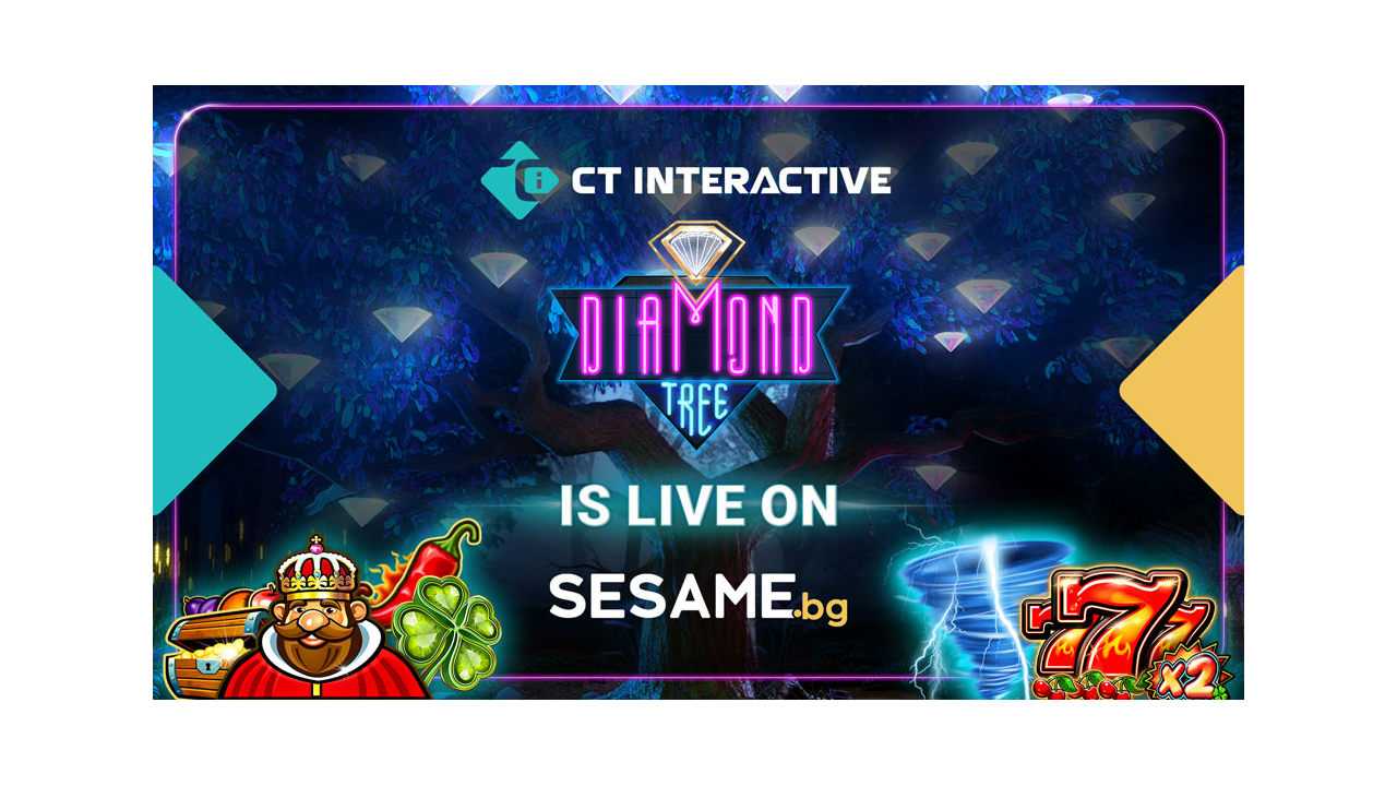 CT Interactive Strengthens Partnership with Sesame in Bulgaria with Launch of Diamond Tree Jackpot
