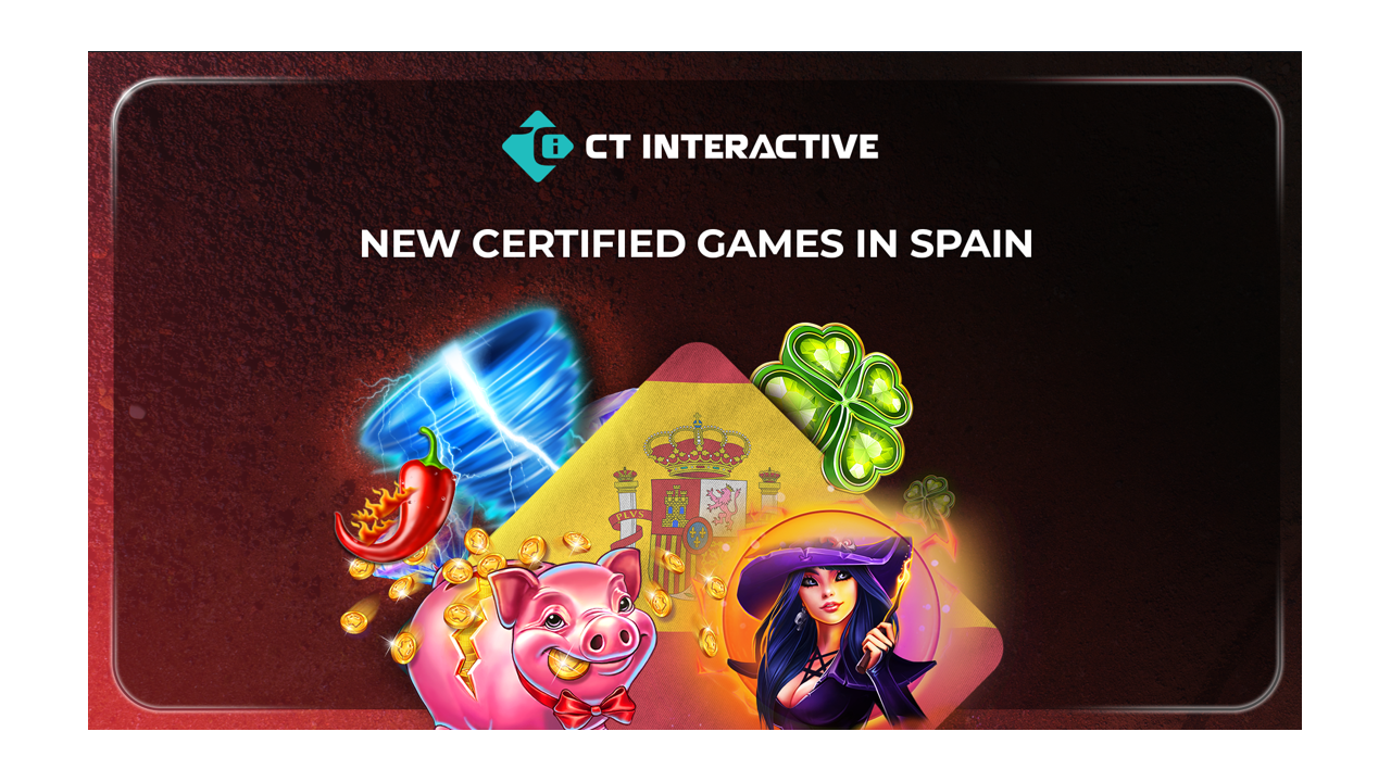CT Interactive Expands Its Certified Portfolio in Spain with 10 New Game Titles