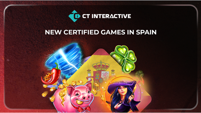 CT Interactive Expands Its Certified Portfolio in Spain with 10 New Game Titles