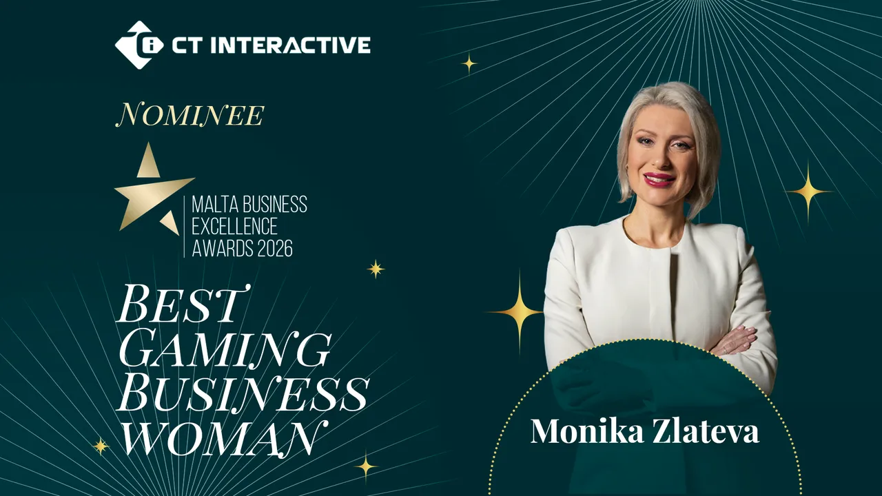 Two Decades of Leadership: Monika Zlateva Nominated for Best Gaming Businesswoman