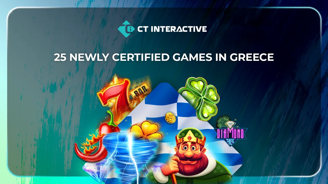 CT Interactive Brings 25 More Certified Games to the Greek Market