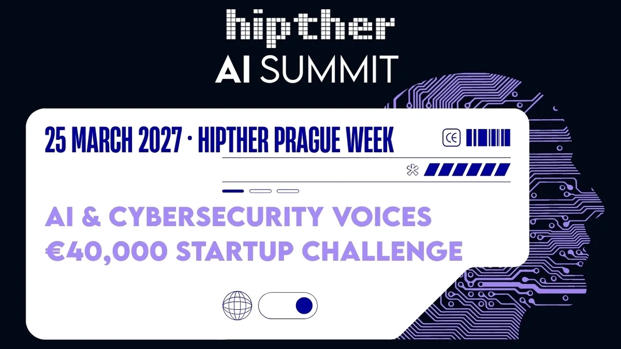 HIPTHER Launches Dedicated AI Summit in Prague - with €40,000 AI & Cybersecurity Startup Challenge
